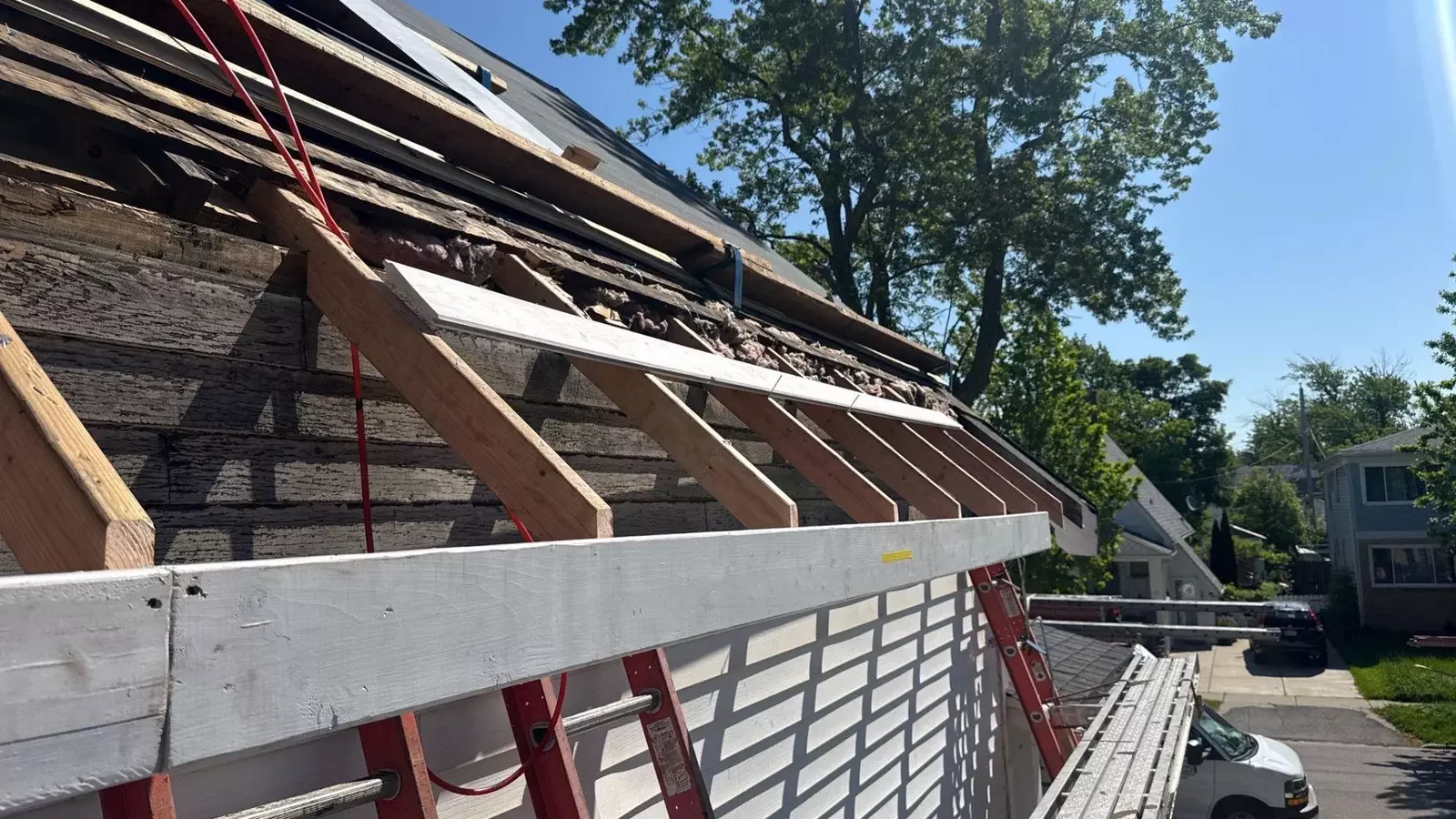 Rafter repairs