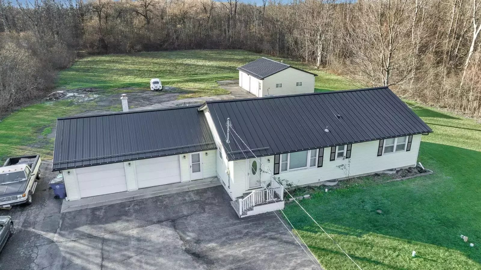 Metal roofs are safe and durable
